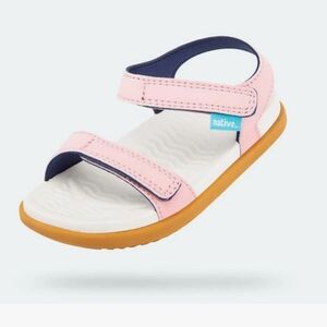 Native BNIB  CHARLEY Junior Kids Sandals - Princess Pink - J3